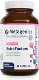 Metagenics Estrofactors - Estrogen Metabolism Support* - Estrogen Detox - With Beta-Carotene, Curcumin & More - Non-Gmo & Gluten Free - 60 Count