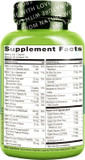 Naturelo Mens Multivitamins For Men 50+ - One Daily Multivitamin For Men With Vitamins, Minerals & Organic Whole Foods, Boost Energy & Health, Non-Gmo, 120 Vegetarian Capsules
