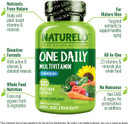 Naturelo Mens Multivitamins For Men 50+ - One Daily Multivitamin For Men With Vitamins, Minerals & Organic Whole Foods, Boost Energy & Health, Non-Gmo, 120 Vegetarian Capsules