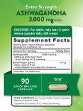 Nature'S Truth Ashwagandha Capsules | 3000Mg | 90 Count | Extra Strength | Ashwagandha Root Supplement With Black Pepper | Non-Gmo & Gluten Free Supplement