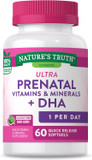 Nature'S Truth Prenatal Vitamins With Dha And Folic Acid | 60 Softgels | Non-Gmo & Gluten Free Supplement