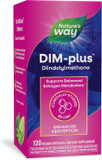 Nature'S Way Dim-Plus, Dim Supplement, Supports Balanced Estrogen Metabolism*, Diindolylmethane, 120 Vegan Capsules (Packaging May Vary)