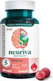Neuriva Brain Supplement For Memory & Focus With Phosphatidylserine & Neurofactor, Caffeine-Free Gummies