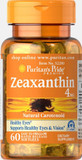 Puritan'S Pride Zeaxanthin 4 Mg-60 Softgels
