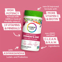 Rainbow Light Womens One High-Potency Daily Multivitamin, Womens Multivitamin Provides High-Potency Immune Support, With Vitamin C, Biotin And Ashwagandha, Vegetarian, 150 Count