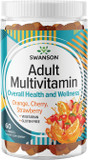 Swanson Mixed Fruit Multivitamin Adult Gummies - Daily Wellness Support For Adults - Formula For Overall Health & Wellness - 60 Gummies