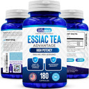 We Like Vitamins Essiac Tea Advantage 180 Capsules 900Mg Essiac Herbal Supplement And Immune Booster With Essiac Capsules