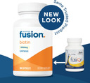 Bariatric Fusion Biotin 5000Mcg Vitamin | Easy To Swallow Capsules Biotin Supplement For Hair Growth | 90 Count | 3 Month Supply