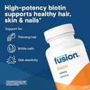 Bariatric Fusion Biotin 5000Mcg Vitamin | Easy To Swallow Capsules Biotin Supplement For Hair Growth | 90 Count | 3 Month Supply