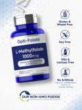 Carlyle L Methylfolate 1000Mcg | 200 Capsules | Value Size | Optimized And Activated | Non-Gmo, Gluten Free | Methyl Folate, 5-Mthf | By Opti-Folate