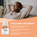 Vimergy 5-Mthf, 60 Servings  Highly Absorbable Capsules  Supports Brain Health & Cognitive Function  Healthy Mood Support Supplement* - Non-Gmo, Gluten-Free, Vegan & Paleo Friendly (60 Count)