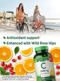 Nature'S Truth Vitamin C 1000Mg With Rose Hips | 300 Caplets | Vegetarian, Non-Gmo & Gluten Free Supplement