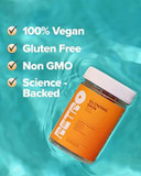 Retro Gummy Glowing Skin Vitamins For Collagen Production - Astaxanthin, Vitamin E, Bamboo Extract, Hibiscus, & Vitamin C - Vegan Skin Vitamin Gummies For Smooth Skin & Hydration, 50 Count (Pack Of 1)