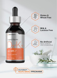 Horbã£Â¤Ach Vitamin D3 + K2 Liquid Drops | With Mk7 | 2 Fl Oz | Vegetarian | Non-Gmo, Gluten Free Supplement
