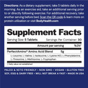 Bodyhealth Perfectamino Tablets (150 Ct), Essential Amino Acid With Bcaas + Lysine, Phenylalanine, Threonine, Methionine, Tryptophan, Supplement For Muscle Mass Production, Recovery & Strength