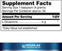 Douglas Laboratories L-Glutamine Powder | Supports Structure And Function Of The Gastrointestinal (Gi) Tract And Immune System | 250 Grams