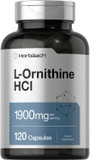 Horbã£Â¤Ach L Ornithine Hcl | 1900Mg | 120 Capsules | Non-Gmo & Gluten Free Supplement