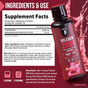 Innosupps Volcarn 2000 - L-Carnitine Advanced Energy Liquid | Atp Enhancer With Gbeec | Boosts Energy, Enhances Focus, Caffeine Free, No Artificial Sweeteners | 32 Servings (Rainbow Sherbet)
