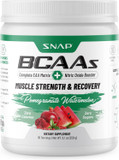 Snap Bcaa Powder Essential Amino Energy Supplement With Nitric Oxide Booster - Watermelon Flavor - Pre Workout Powder, Recovery Supplements Post Workout, Muscle Strength & Performance (30 Servings) Snap Bcaa Powder Essential Amino Energy Supplement With Nitric Oxide Booster - Watermelon Flavor - Pre Workout Powder, Recovery Supplements Post Workout, Muscle Strength & Performance (30 Servings)
