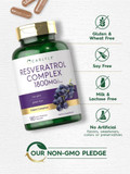 Carlyle Resveratrol Supplement 1800Mg | 180 Capsules | Non-Gmo & Gluten Free | Potent Complex