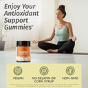 Herbamama Coq10 Gummies For Adults - 200 Mg Coq10 For Antioxidant Support - Vegan, Gelatin-Free, Non-Gmo - 60 Banana-Flavored Coenzyme Q10 Chews