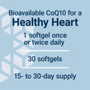 Life Extension Super Ubiquinol Coq10 With Enhanced Mitochondrial Support, Heart Health Supplement, Maximum Absorption, 50 Mg, Non-Gmo, Gluten-Free, 30 Softgels