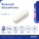 Pure Encapsulations Reduced Glutathione | Hypoallergenic Antioxidant Supplement To Support Liver And Cell Health* | 60 Capsules