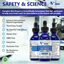 Complex Diet Drops  Best Natural Weight Management Drops For Men And Women (2 Bottle Pack) - 60 Day Supply Complex Diet Drops  Best Natural Weight Management Drops For Men And Women (2 Bottle Pack) - 60 Day Supply