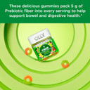 Olly Fiber Gummy Rings, 5G Prebiotic Fiber, Fos (Fructo-Oligosaccharides), Digestive Support, Berry Melon 50Ct