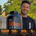 Rivalus Clean Gainer - Chocolate Fudge, 5Lbs