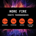 Beyond Raw Burn Mf | Metabolic Formula, Thermo Activator, Supports Energy And Focus | Gummy Worm | 30 Servings