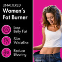 Belly Fat Burner For Women - Lose Stomach Fat, Reduce Bloating, & Avoid Hormonal Weight Gain - Supports Menopause, Pms, & Other Hormone Balance Issues - Keto Diet Safe Weight Loss Supplement - 90 Ct
