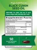 Nature'S Truth Black Cumin Seed Oil 2000 Mg | 50 Softgels | Cold Pressed Pills | Non-Gmo, Gluten Free Nature'S Truth Black Cumin Seed Oil 2000 Mg | 50 Softgels | Cold Pressed Pills | Non-Gmo, Gluten Free