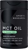 Sports Research Keto Mct Oil Capsules- Keto Fuel For The Brain & Body | Derived From Non-Gmo Coconuts (240 Softgels) Sports Research Keto Mct Oil Capsules- Keto Fuel For The Brain & Body | Derived From Non-Gmo Coconuts (240 Softgels)