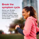 Amberen Energy, Mood, Sleep Gummies With Pycnogenol, Black Currant Flavor, 60 Ct, Support Supplements For Women 35+ To Boost Energy, Support Mood And Improves Sleep, Hormone-Free Energy Gummies