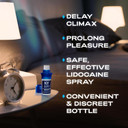 K-Y Duration Delay Spray, Numbing Climax Spray For Men & Lidocaine Desensitizing Spray, Climax Control, Sex Accessories For Adults Couples, Last Longer In Bed, 0.16 Fl Oz (36 Sprays)