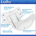 Livdry Megabriefs Xl Adult Diapers With Tabs, Max 12-Hour Capacity, Super Absorbent Incontinence Underwear, Leak Protection Briefs, Extra Large, 48-Pack