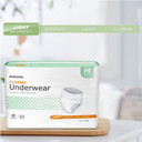Mckesson Classic Underwear, Incontinence, Light Absorbency, Medium, 80 Count