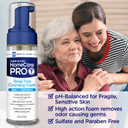 Rinse Free Cleansing Foam, 3 In 1 Body Wash, Shampoo And Personal Cleanser For Elderly, Incontinence And Infant Care, Hospital Grade, Sulfate Free, Paraben Free (Pack Of 3) Rinse Free Cleansing Foam, 3 In 1 Body Wash, Shampoo And Personal Cleanser For Elderly, Incontinence And Infant Care, Hospital Grade, Sulfate Free, Paraben Free (Pack Of 3)