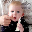 Jack N' Jill Baby Gum And Tooth Gel - Natural Teething Relief, Gentle Formula With Chamomile And Calendula, No Added Sugars Or Colors, Suitable For 4 Months And Up - 15G (3 Pack)