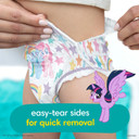 Pampers Easy Ups Girls & Boys Potty Training Pants - Size 4T-5T, 100 Count, My Little Pony Training Underwear (Packaging May Vary)