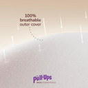 Pull-Ups Boys' Skin Essentials Potty Training Pants, Training Underwear, 3T-4T (32-40 Lbs), 112 Ct (4 Packs Of 28)