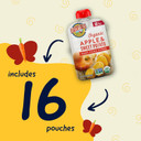 Earth'S Best Organic Baby Food Pouches, Stage 2 Fruit And Vegetable Puree For Babies 6 Months And Older, Organic Sweet Potato And Apple Puree, 3.5 Oz Resealable Pouch (Pack Of 16) (Packaging May Vary)