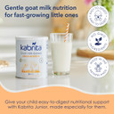Kabrita Junior Goat Milk Powder For Kids - Easy To Digest Powdered Goat Milk Ages 2-7 - Immunity Boosting Containing Vitamin C, D, E, Protein & Calcium - Non-Gmo Gentle On Sensitive Tummies - 14Oz (Pack Of 6)