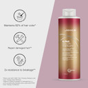 Joico K-Pak Color Therapy Color-Protecting Conditioner | For Color-Treated Hair | Boost Shine | Improve Elasticity | Repair Breakage | Rebuild Damaged Hair | With Keratin & Argan Oil