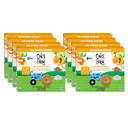 Once Upon A Farm Organic Tractor Wheels Toddler Bar, Banana, Pumpkin & Cauliflower | 8 Boxes