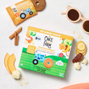 Once Upon A Farm Organic Tractor Wheels Toddler Bar, Banana, Pumpkin & Cauliflower | 8 Boxes