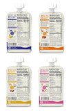 Serenity Kids 6+ Months Dairy-Free Smoothie Baby Food | Usda Organic | Grass Fed Collagen Protein | 3.5 Ounce Bpa-Free Pouch | Variety Pack | 8 Count
