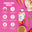 Serenity Kids 6+ Months World Explorers Baby Food Pouches Puree Made With Ethically Sourced Meats & Organic Veggies | 3.5 Ounce Bpa-Free Pouch | Chicken Tikka Masala | 6 Count
