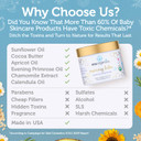 Era Organics Baby Moisturizing Cream - Soothing And Nourishing Calendula Cream With Cocoa Butter, Rosemary And More - Baby Face Cream And Baby Moisturizer For Sensitive Skin Made In The Usa 2 Oz